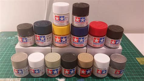 baui: Tamiya Acrylic Paint Review