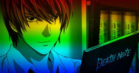 Rainbow Light Yagami By Sserenitytheotaku On Deviantart