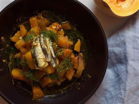 SPICY SARDINES WITH PUMPKIN Trata Greece