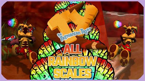 All Rainbow Scales Ty The Tasmanian Tiger Youtube