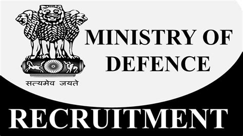 Ministry Of Defence Recruitment 2023 Salary 218200 Check Post