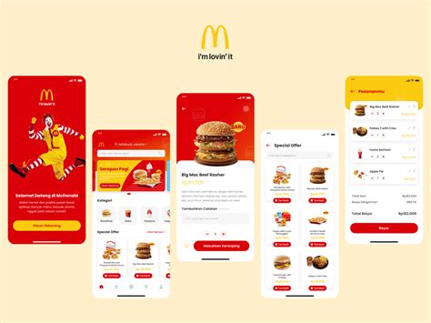 Mcdonald S App Redesign By Idola Manurung On Dribbble