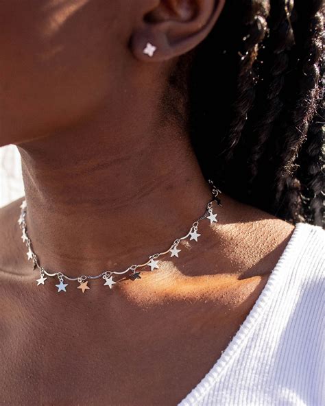 Silver Star Choker