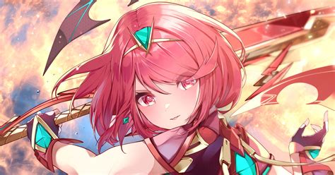 Xenoblade 2 Pyra Xenoblade 2 Breasts 覚醒の焔 Pixiv