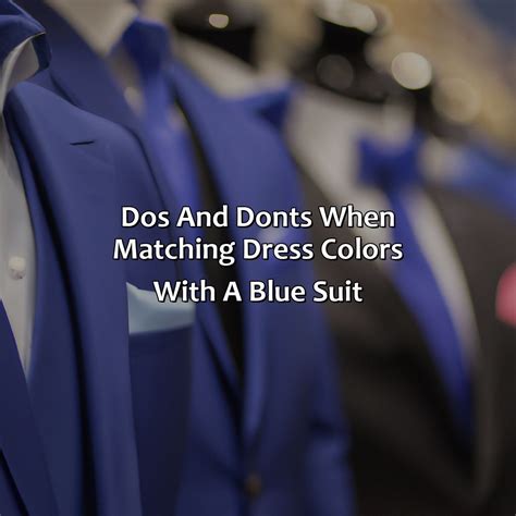 What Color Dress Compliments A Blue Suit Colorscombo