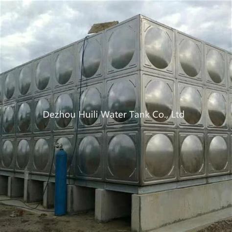 Modular Square Welding Stainless Steel Water Storage Tank