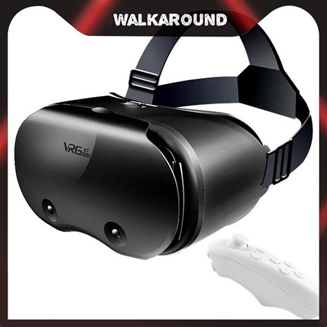 WALK VRG Pro X7 3D VR Fone De Ouvido Capacete De Óculos De Realidade