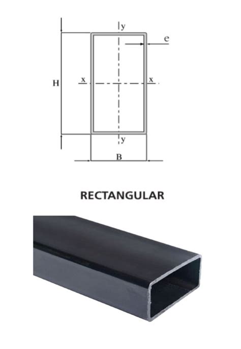 Rectangulares Tubo Center S A