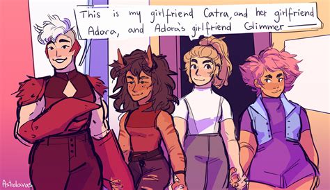 Astrolavaseveryone In She Ra Is Gay For Each Other And I Think Thats