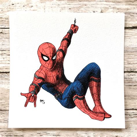 Introducir Imagen Civil War Spiderman Dibujo A Lapiz Abzlocal Mx