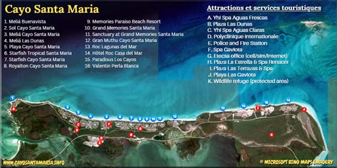 Localisation Et Cartes Cayo Santa Maria Cuba