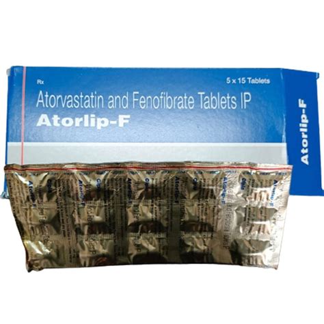 Atorvastatin Fenofibrate Tablets Ip Cipla Ltd Prescription At Rs