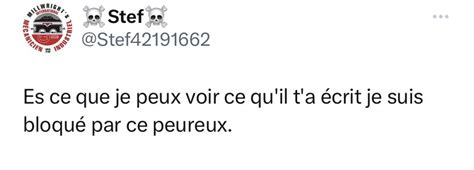 Keveun Le Pirate On Twitter Ceux Qui Bloque Cest Des Peureux