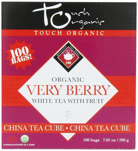 Touch Organic Very Berry White Tea Organic White Tea Blend With