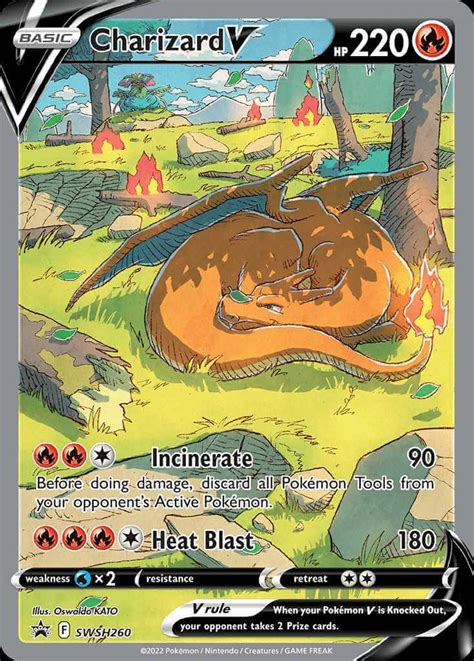 Charizard Vmax Star Pokemoncard