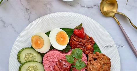 Resipi Nasi Lemak Strawberry Oleh Jeehan Kitchen Cookpad