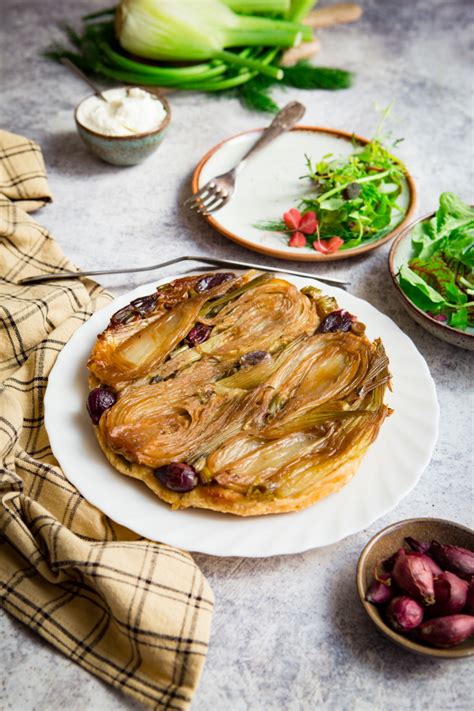 Tatin au fenouil caramélisé Tarte salée