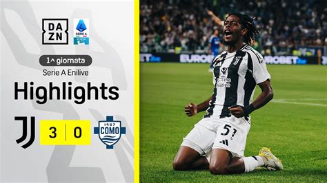 Mbangula Gol Al Debutto Motta D Spettacolo Juventus Como Serie