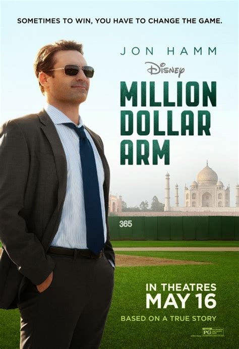 Million Dollar Arm – New poster for the baseball movie : Teaser Trailer