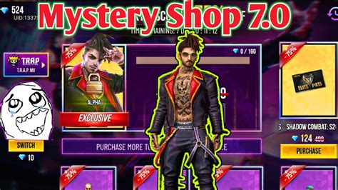 MYSTERY SHOP 7 O Got TRAP ALPHA Bundle Free Fire New Mystery Shop