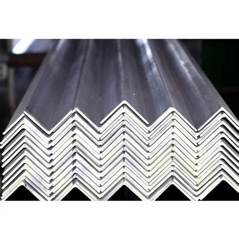 L Shaped Mild Steel Ms Angle Thickness Mm Size X Mm At Rs