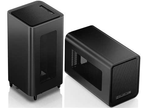 Jonsbo V11 Black Mini Itx Tower Computer Casewith Pci E 40 Rise