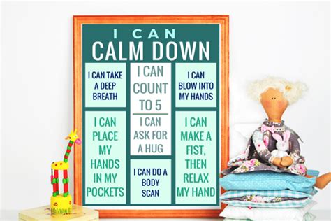 Calming Strategies Free Calm Down Printables Printable Word Searches