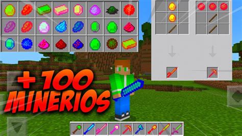 COMO ADICIONAR MAIS DE 100 NOVOS MINÉRIOS NO MINECRAFT PE ADDON MOD DE