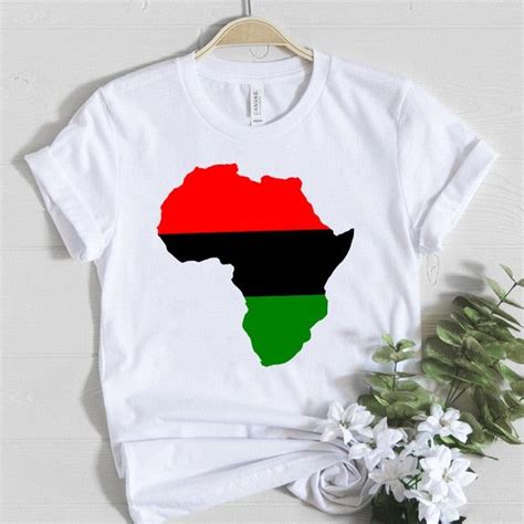 Africa Map T Shirts Africa Map Map Tees Printed Ties