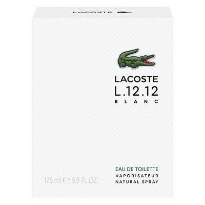 Lacoste L 12 12 Eau De Lacoste Blanc Pure White For Men EDT 175 Ml