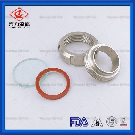 SS304 316L Sanitary Stainless Steel Union Type Sight Glass China