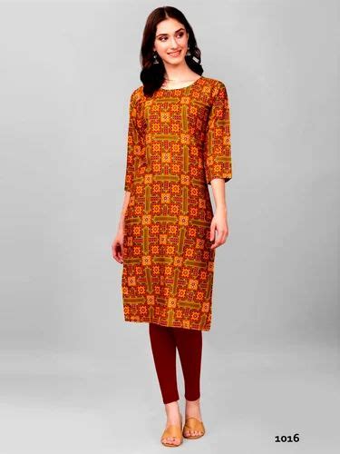 Cotton Kurti Wash Care Handwash Size S To 10 Xl At Rs 150 Piece In