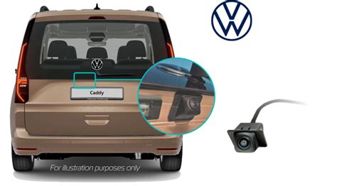 Volkswagen Caddy Sb Genuine Rear View Reversing Retrofit Camera Kit