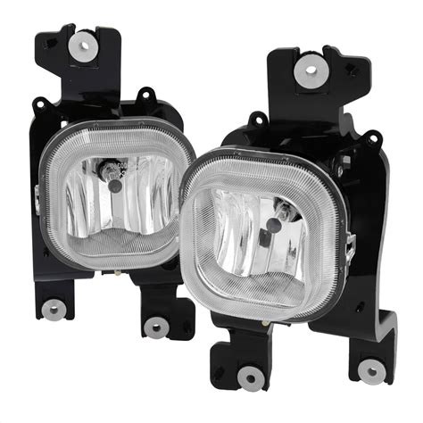 Spec D Tuning Ford F250 Super Duty Fog Lights With Clear Lens Lf