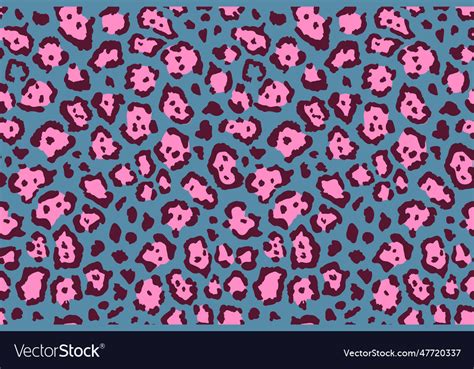 Seamless Leopard Fur Pattern Royalty Free Vector Image