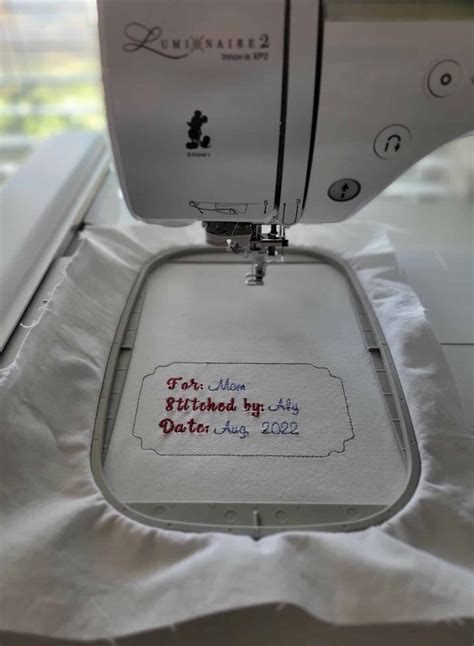 How To Embroider A Quilt Label Troubleshooting Tips