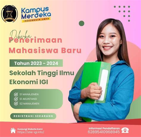 Penerimaan Mahasiswa Baru Stie Igi Jakarta Kuliah Karyawan