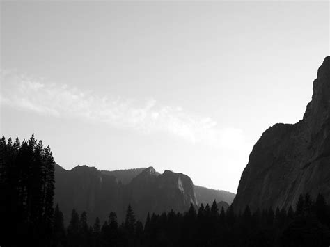 Monochrome Yosemite Photograph By Eric Forster Fine Art America