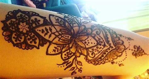 Henna Mehndi Tattoo Designs Idea For Thigh Tattoos Art Ideas