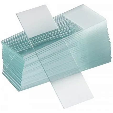 75 Mm X 25 Mm X 1 0 Mm Microscope Glass Slides Plain For Chemical Laboratory 1 0mm At Rs 50