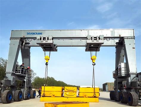 Rubber Tyred Gantry Crane | SEVENCRANE