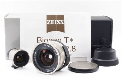 Contax Carl Zeiss G Biogon Mm F T Lens