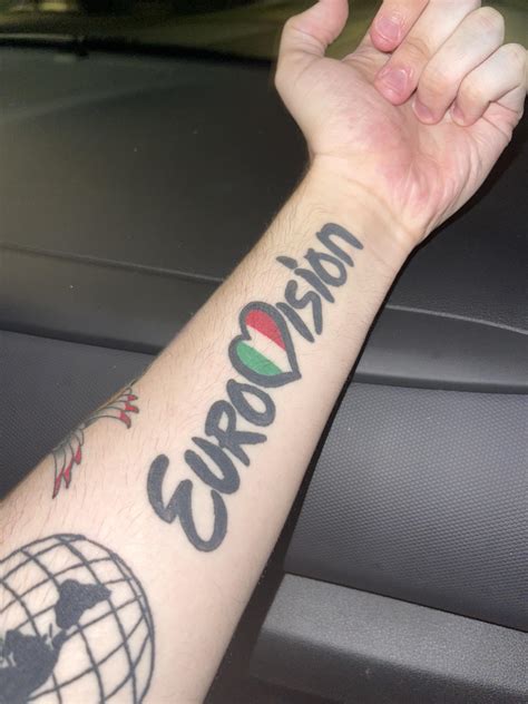 I have a Eurovision tattoo : r/eurovision