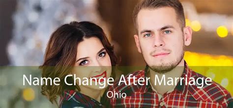 how to change your last name after marriage in ohio