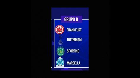 AsÍ Quedaron Los Grupos De La Champions League 20222023🌍🗺️⚽ Youtube