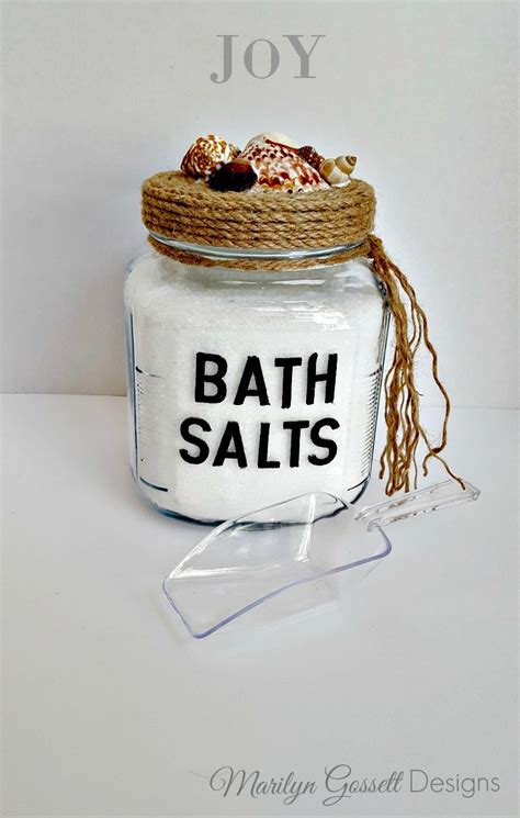 Creating with Joy: Decorative Bath Salts Jar