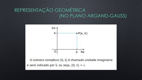 Números Complexos Representação Geométrica YouTube