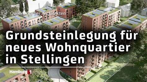 Wohnungsmangel in Hamburg Grundsteinlegung für neues Wohnquartier in