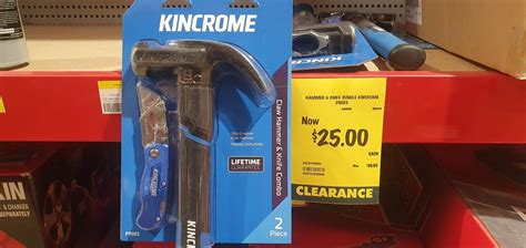 Kincrome 20oz Hammer And Knife Combo Kit 25 Rrp 39 In Select Stores