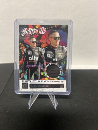 2024 Donruss Racing Alex Bowman Suited Up Worn Firesuit Relic EBay